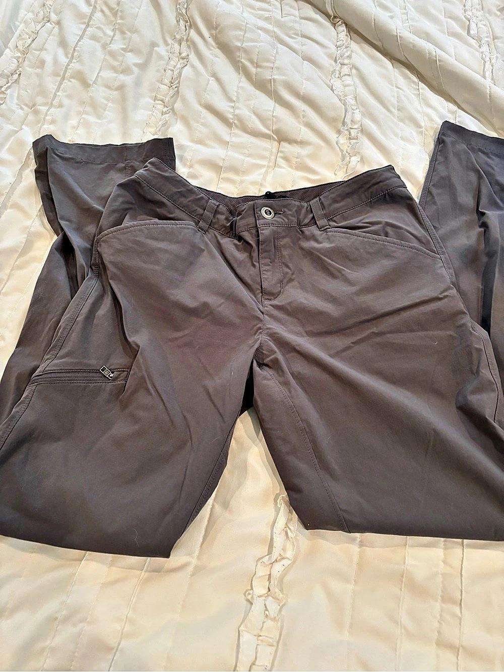 Patagonia Women's Quandary Pants Straight Leg Brown Size 8